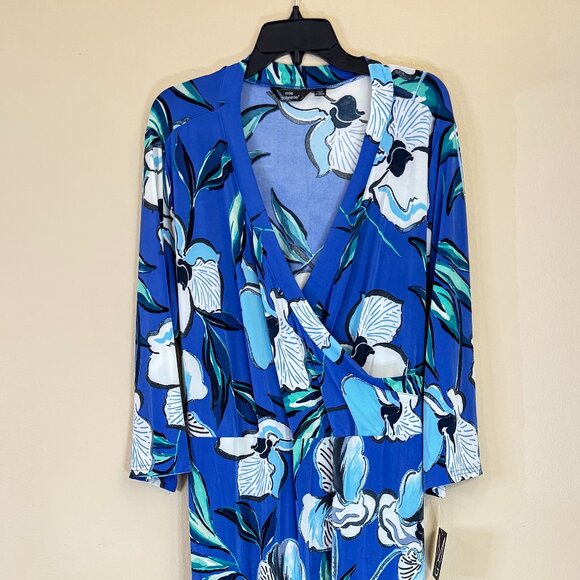 Mlle Gabrielle Multi-Color Print Dress. 3X. NWOT - Picture 1 of 4